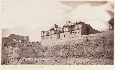 Die Residenz in Kabul, 1879 von John Burke