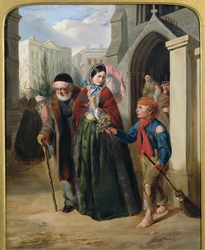 Der Straßenkehrer von John Callcott Horsley