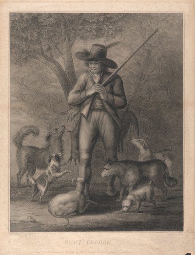 Schwarz-George von John Chapman