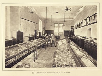 Museum, Camborne Bergbauschule von John Charles Burrow