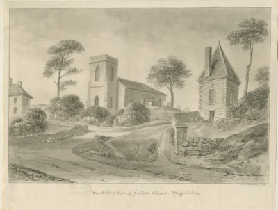 Fulford Kirche von John Chessell Buckler