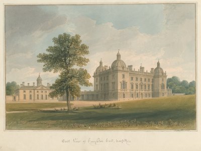 Norfolk - Houghton Hall von John Chessell Buckler