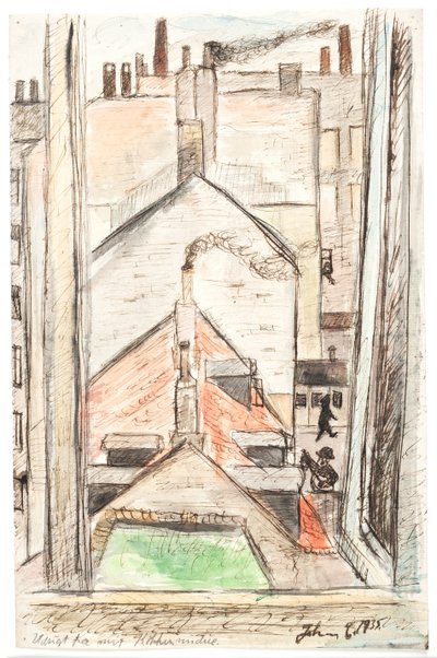 Aussicht aus meinem Küchenfenster von John Christensen