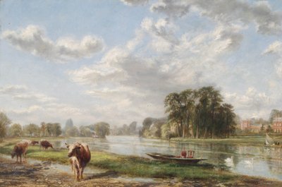 Orleans House, Twickenham, ca. 1825 von John Cleghorn