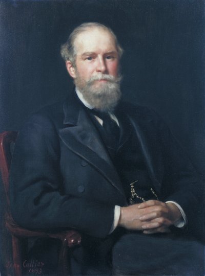 Sir John Lubbock, um 1875-1913 von John Collier