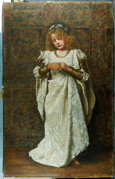 Die Kindbraut, 1883 von John Collier