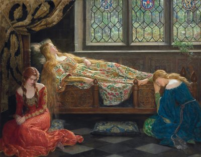 Dornröschen von John Collier