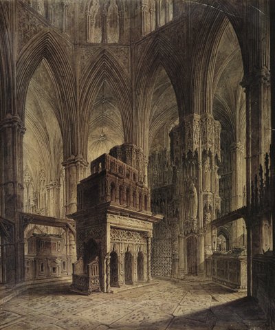 Schrein von Edward dem Bekenner, Westminster Abbey von John Coney