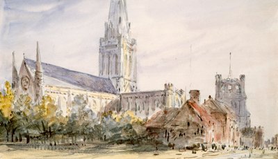 Chichester Kathedrale, Sussex von John Constable