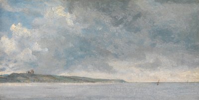 Küstenlandschaft mit Klippen, ca. 1814 von John Constable