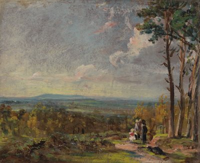 Hampstead Heath Blick Richtung Harrow von John Constable