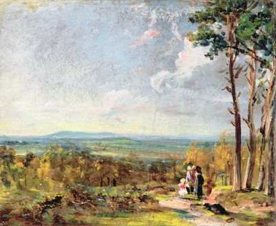 Hampstead Heath Blick auf Harrow von John Constable