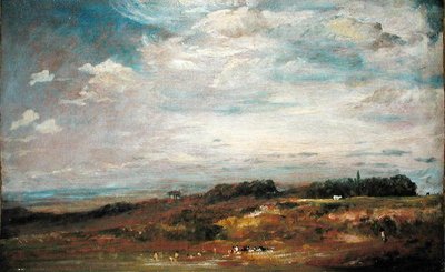 Hampstead Heath mit Badenden von John Constable