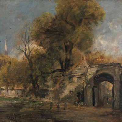 Harnham Tor, Salisbury von John Constable