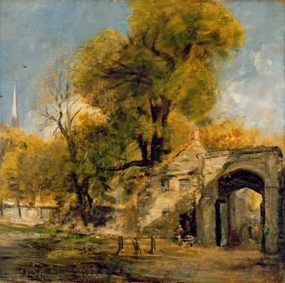 Harnham Gate, Salisbury, ca. 1820-21 von John Constable