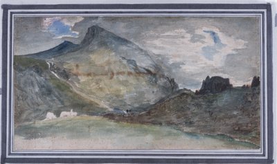 Hellvellyn, 1806 von John Constable