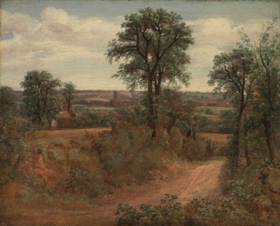 Weg bei Dedham von John Constable