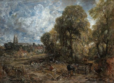 Stoke-by-Nayland von John Constable