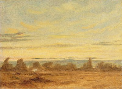Sommer - Abendlandschaft von John Constable