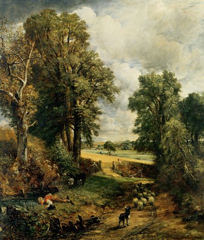 Das Kornfeld, 1826 von John Constable