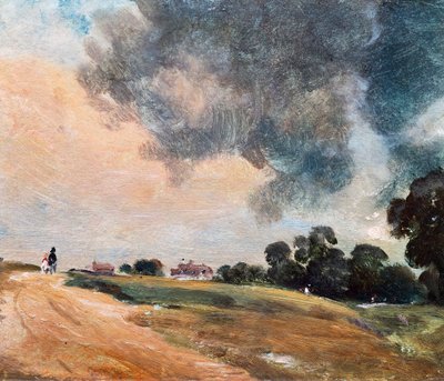 Blick auf Hampstead, nach Osten von John Constable