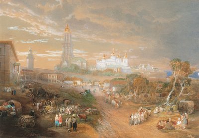Kiewer Höhlenkloster, 1874 von John Cooke Bourne