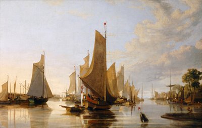 Das Yarmouth-Wasserfest, um 1821 von John Crome