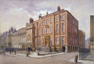 Newcastle House, Holborn, London, 1880 von John Crowther