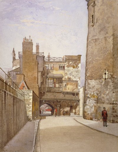 Tower of London, Stepney, London, 1883 von John Crowther