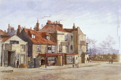 Ansicht der Lawrence Street, Chelsea, London, 1882 von John Crowther