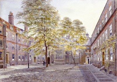 Ansicht von Staple Inn, London, 1882 von John Crowther