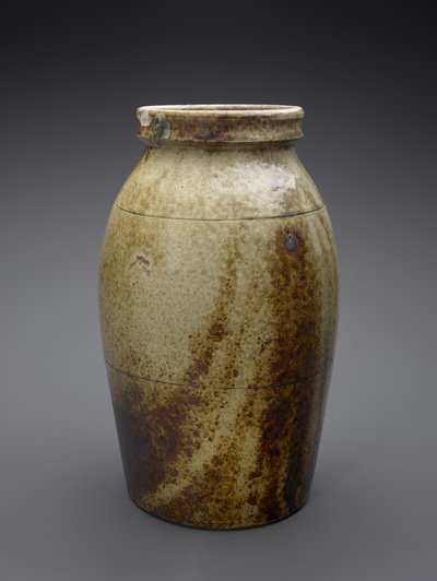Krug, ca. 1850-1883 von John Davis (attr.to) Leopard