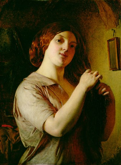 Jennys Toilette, 1859 von John Dawson Watson