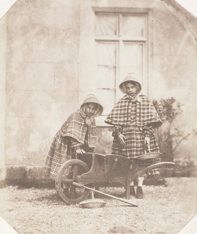Elinor und Lucy Llewelyn, 1853-56 von John Dillwyn Llewelyn
