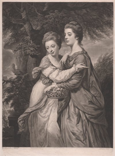 Miss Emma und Miss Elizabeth Crewe von John Dixon