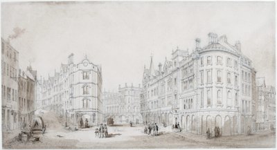 Akenside Hill, Newcastle upon Tyne von John Dobson