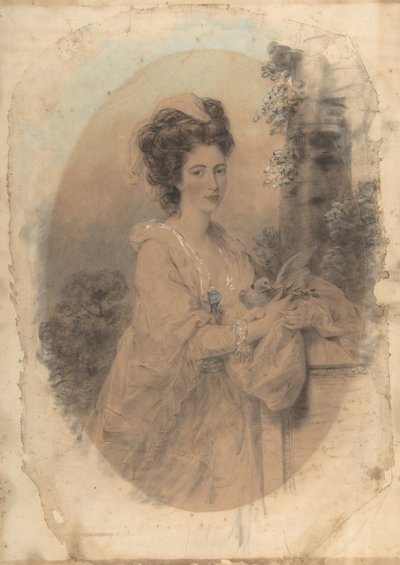 Isabella Hunter, Cousine des Künstlers von John Downman