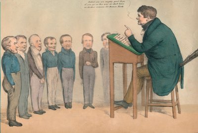 Der irische Tutor, 1836 von John Doyle