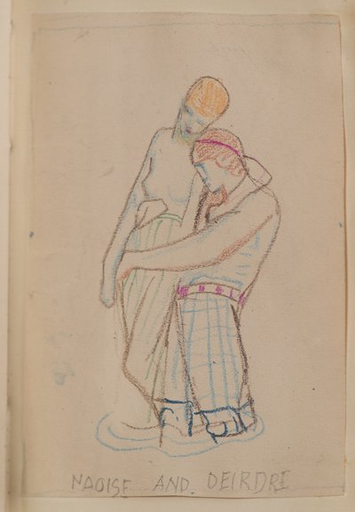Naoise und Deirdre von John Duncan