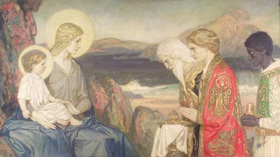 Die drei Weisen, 1915 von John Duncan