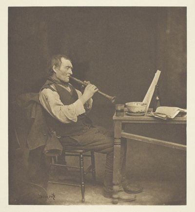 Klarinettenspieler von John E. Dumont
