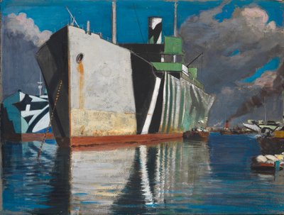 Entladen von Mehl von John Everett