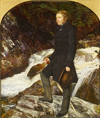 John Ruskin, 1854 von John Everett Millais