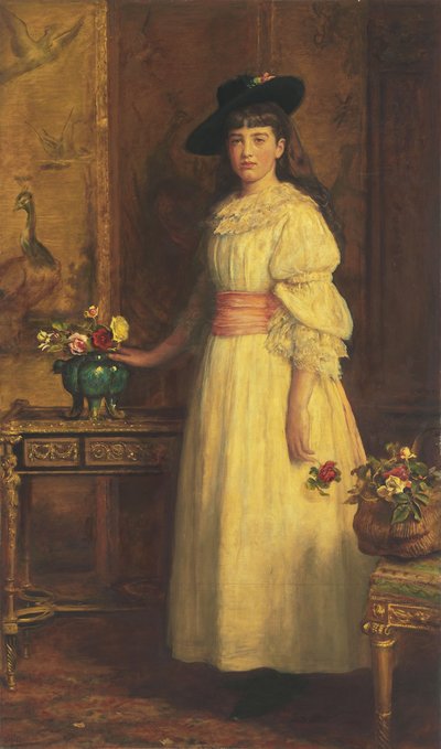 Miss Gertrude Vanderbilt, 1888 von John Everett Millais