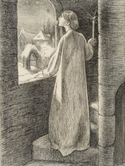 St. Agnes Eve, ca. 1857 von John Everett Millais