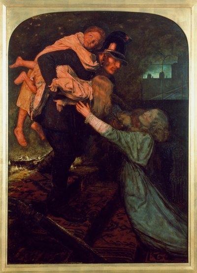 Die Rettung von John Everett Millais