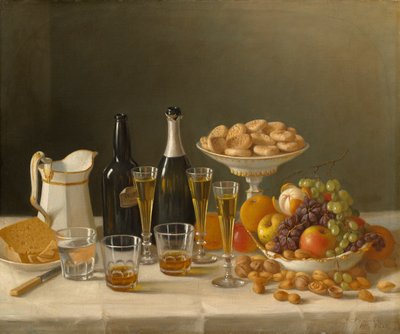 Wein, Käse und Obst von John F. Francis