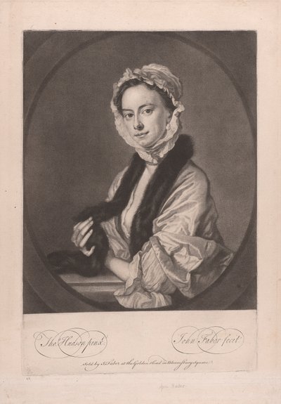 Frau Faber von John Faber the younger
