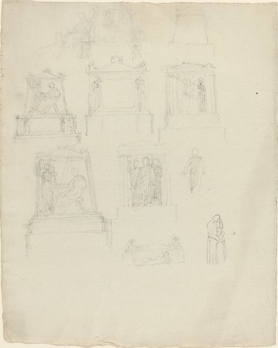 Entwürfe für Denkmäler von John Flaxman