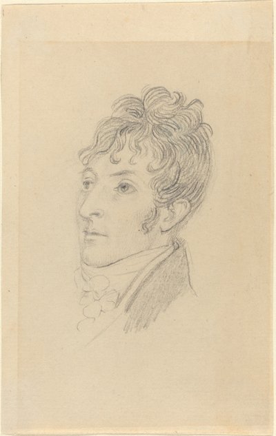 Porträt eines Mannes von John Flaxman